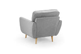 Zinc Fullback Armchair